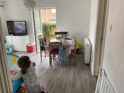 2 bed ground floor flat