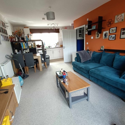 Large two bed flat