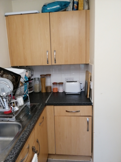 2 bedroom ground floor flat. Over 55's only.